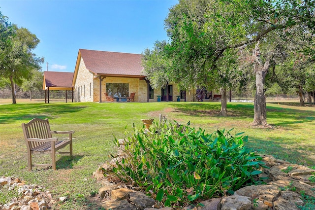 7265 Mcgregor Park Rd, Temple, TX 76502 - view of yard