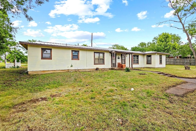 64 Pershing Dr Unit A & B, Denison, TX 75020 - view of front of house with metal roof