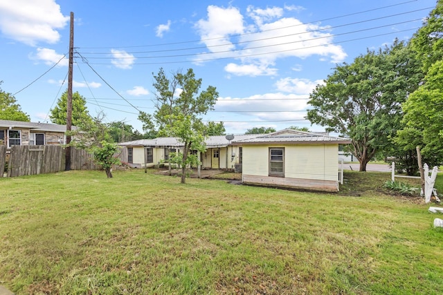 64 Pershing Dr Unit A & B, Denison, TX 75020 - view of yard