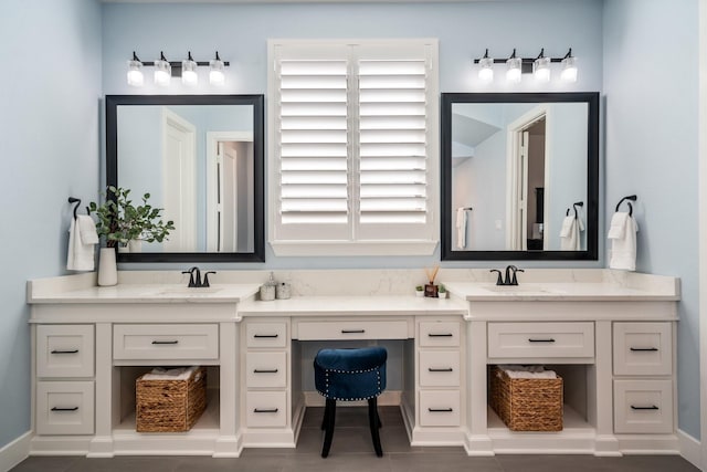 2200 Sandalwood Dr, Prosper, TX 75078 - full bath with vanity and baseboards