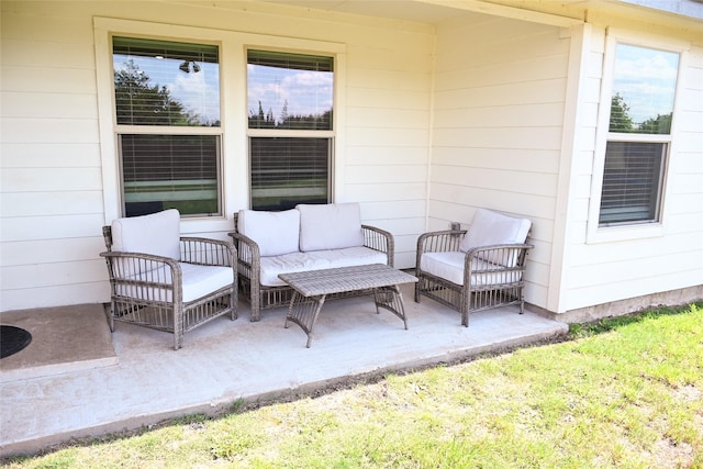7121 Guadalupe Rd, Waco, TX 76633 - view of patio featuring an outdoor hangout area