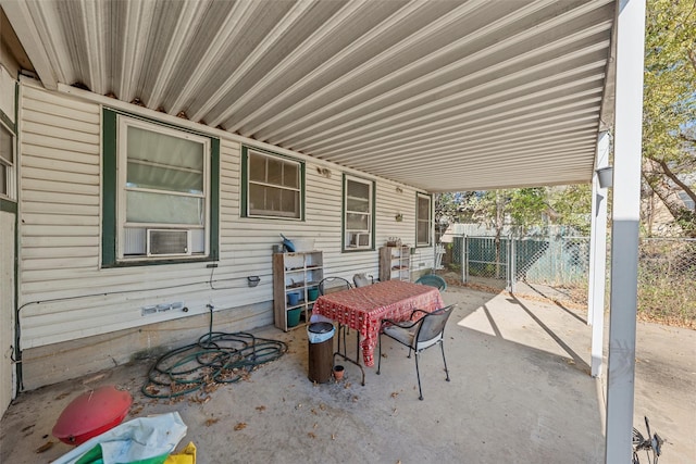 2924 Cole Ave, Waco, TX 76707 - view of patio featuring fence and cooling unit