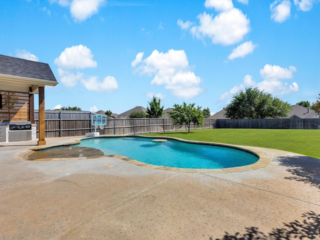 791 Bordeaux Dr, Rockwall, TX 75087 - view of swimming pool with a patio area