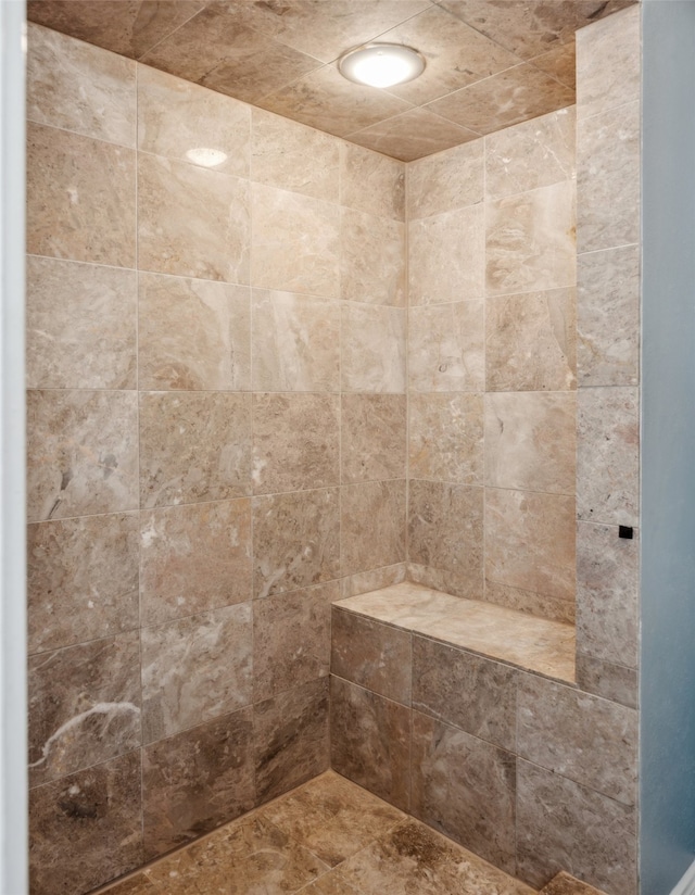 2848 Oxford Ln, Flower Mound, TX 75028 - full bathroom with tiled shower
