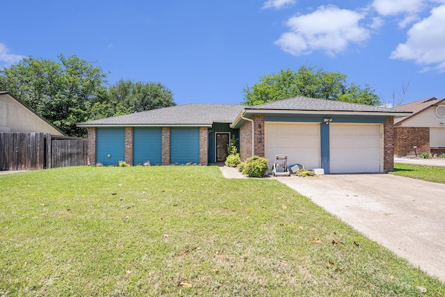 432 Little Fox Ln, Fort Worth, TX 76108 - single story home with a garage, brick siding, concrete driveway, and a shingled roof