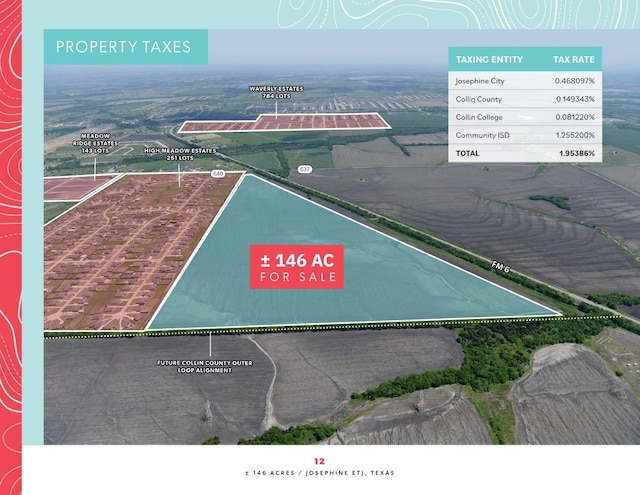 TBD W Cook St, Josephine, TX 75173