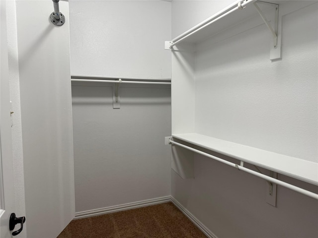3400 Glen Crest Ln, Denton, TX 76208 - spacious closet featuring dark carpet