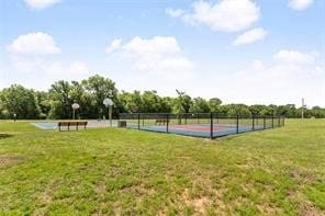3400 Glen Crest Ln, Denton, TX 76208 - view of community with a tennis court