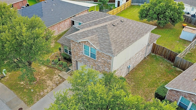 6917 Tessla Dr, Dallas, TX 75241 - view from above of property