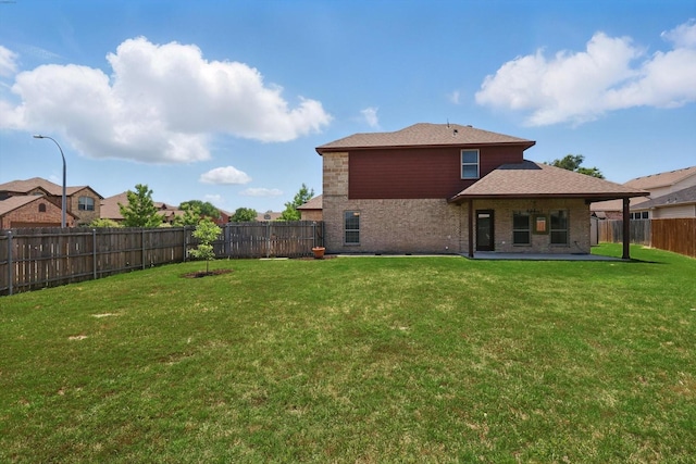 10825 Thorngrove Ct, Fort Worth, TX 76052 - back of house with a patio and brick siding