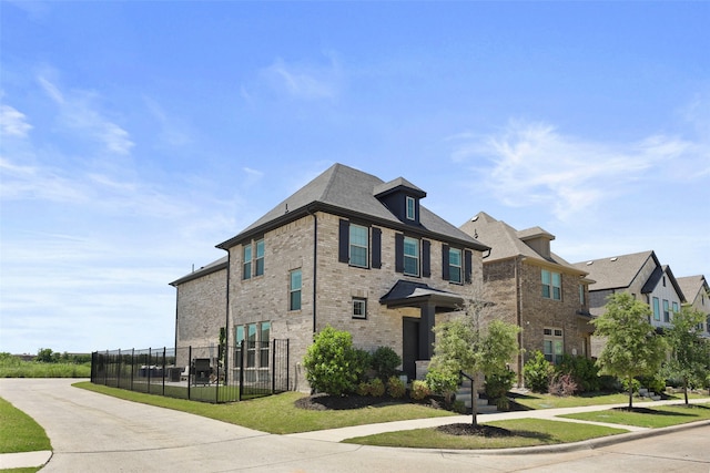 13037 Cabana Dr, Frisco, TX 75035 - view of front of property featuring brick siding and fence