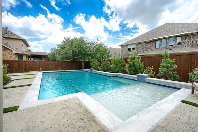 4533 Cheetah Trl, Frisco, TX 75034 - view of swimming pool featuring a fenced backyard and a patio