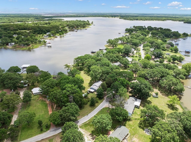 1801 Beavers Pt, Bonham, TX 75418 - aerial view of a large body of water