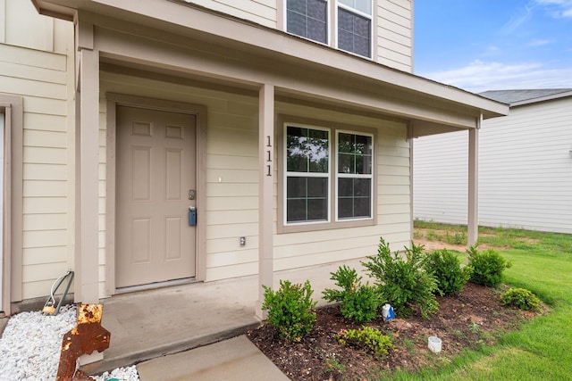111 Peace Lily Way, Tolar, TX 76476 - property entrance with covered porch