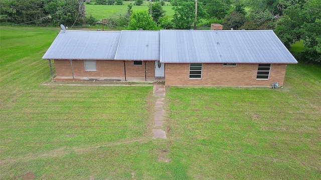 110 Twin Cir, Wortham, TX 76693 - view from above of property