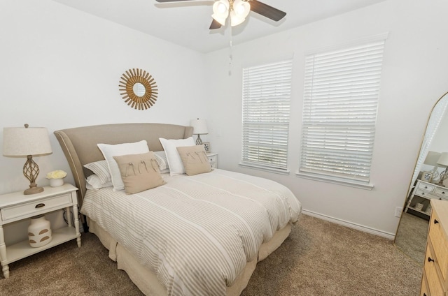 901 Violet Way, Celina, TX 75009 - bedroom featuring carpet flooring, a ceiling fan, and baseboards