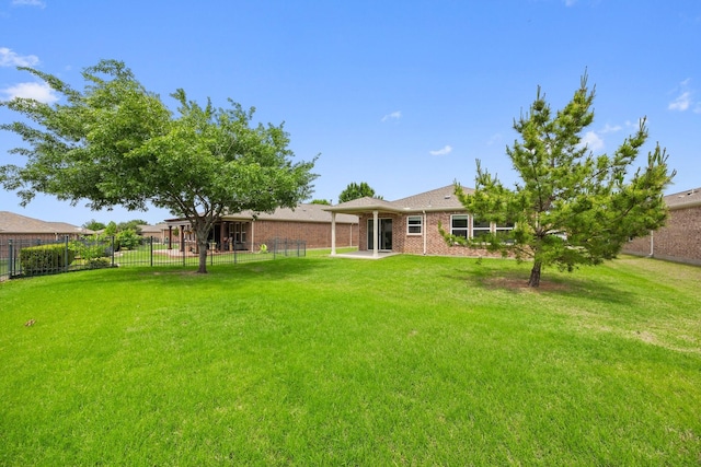 7735 Whirlwind Dr, Frisco, TX 75036 - view of yard with a patio
