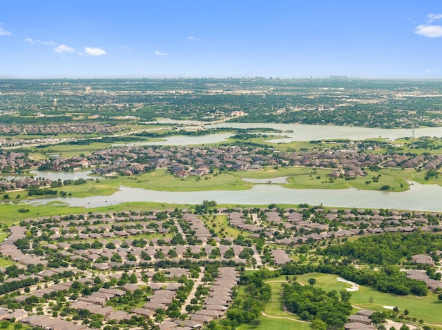 7735 Whirlwind Dr, Frisco, TX 75036 - view of property location with a large body of water, a golf club, and nearby suburban area
