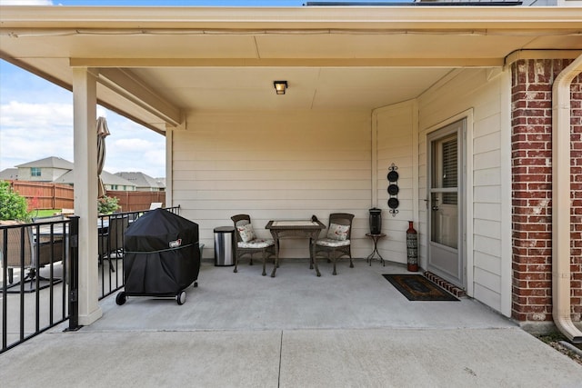 5139 Crystal Lake Ave, Krum, TX 76249 - view of patio with a grill