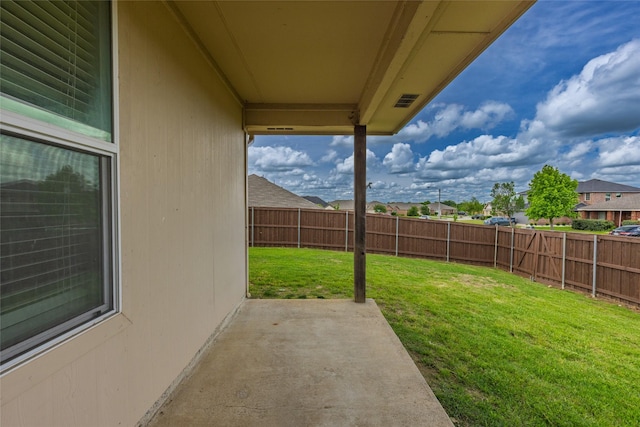 1502 Jacksons Run, Greenville, TX 75402 - view of yard with a patio area and a residential view