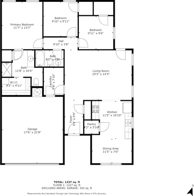 1502 Jacksons Run, Greenville, TX 75402 - property floor plan