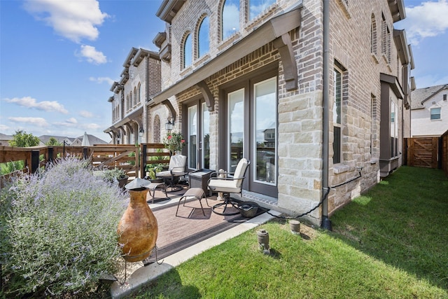 424 Somerville Dr, Mckinney, TX 75071 - view of patio
