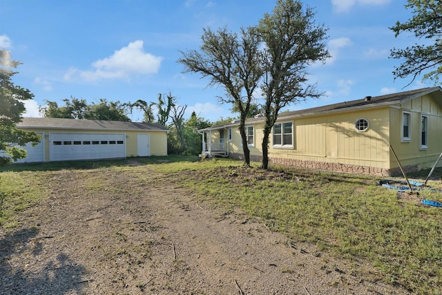 3355 La Mesa Dr, Weatherford, TX 76085 - view of property exterior with dirt driveway and an outbuilding