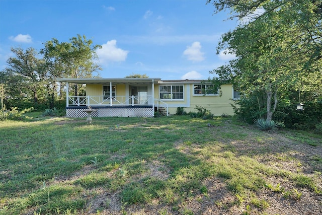 3355 La Mesa Dr, Weatherford, TX 76085 - view of front of home with a porch and a front yard