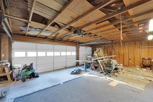 3355 La Mesa Dr, Weatherford, TX 76085 - garage featuring a garage door opener