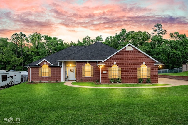 7622 Mary Ann Cir, Blanchard, LA 71107 - view of front of house featuring brick siding and a shingled roof