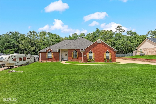 7622 Mary Ann Cir, Blanchard, LA 71107 - view of front facade featuring brick siding and a shingled roof