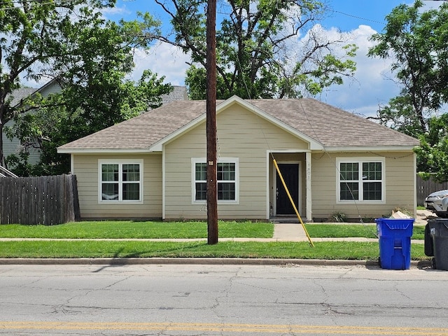 1801 S 10th St S Unit A & B, Waco, TX 76706 - view of front of house featuring roof with shingles