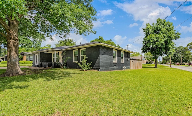 1701 W College St, Sherman, TX 75092 - view of home's exterior with brick siding