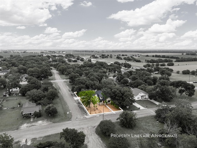 600 Arthur St, Mcgregor, TX 76657 - aerial overview of property's location featuring property boundaries highlighted