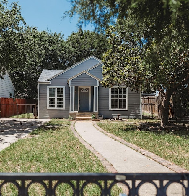 view of bungalow