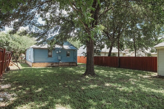 view of yard