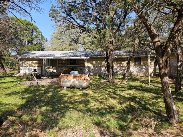 193 County Road 1704, Clifton, TX 76634 - view of green lawn