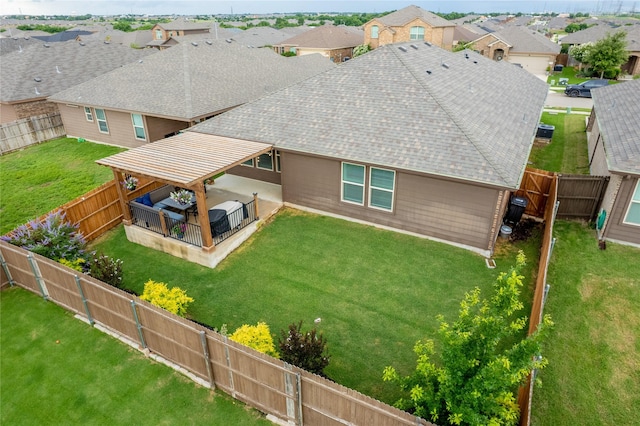 9332 Castorian Dr, Fort Worth, TX 76131 - aerial view of residential area