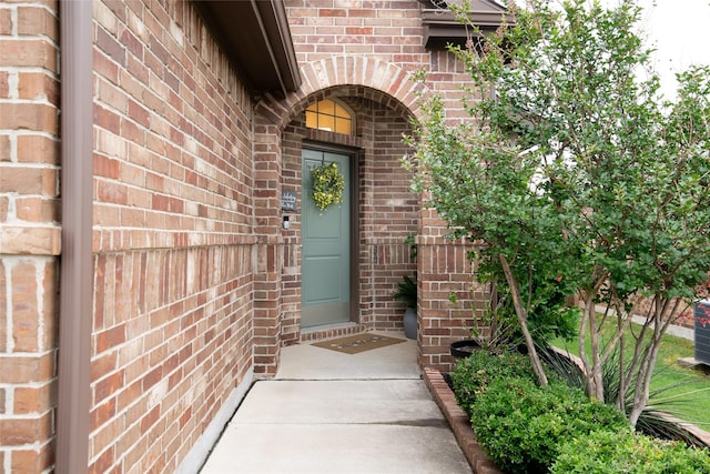 9332 Castorian Dr, Fort Worth, TX 76131 - view of exterior entry with brick siding