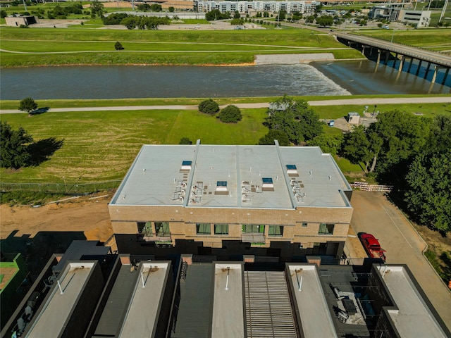 408 Vista Buena Trl, Fort Worth, TX 76111 - aerial view of a nearby body of water and a notable bridge