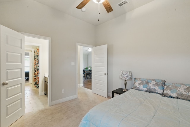 711 Red Stone Ln, Weatherford, TX 76087 - bedroom with light carpet and baseboards