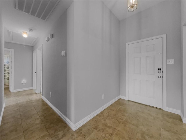 6705 Westover Dr, Rowlett, TX 75089 - foyer entrance featuring baseboards and light tile patterned floors