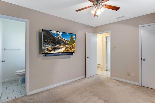6341 Leaning Oaks St, Dallas, TX 75241 - unfurnished bedroom with ensuite bathroom, carpet, and baseboards