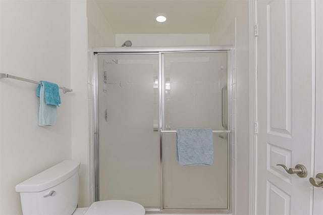 819 Earhart Ave, Grand Prairie, TX 75051 - full bathroom featuring toilet and a stall shower