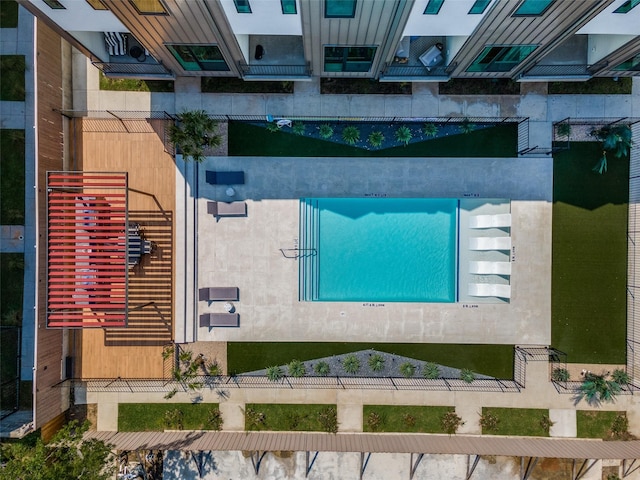4517 Munger Ave Unit 104, Dallas, TX 75204 - drone / aerial view
