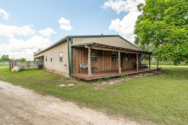 1545 County Road 130, Stephenville, TX 76401 - view of front of property with a front lawn