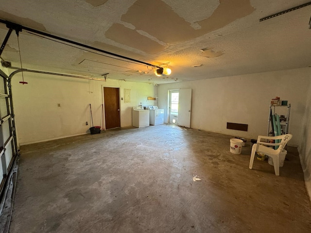 1946 US Highway 380 E, Graham, TX 76450 - garage featuring washing machine and clothes dryer