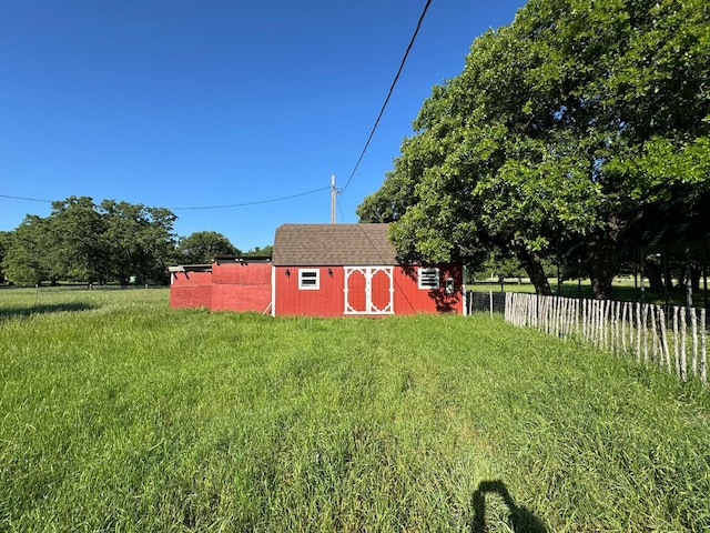 1946 US Highway 380 E, Graham, TX 76450 - view of yard featuring a storage shed and an outbuilding