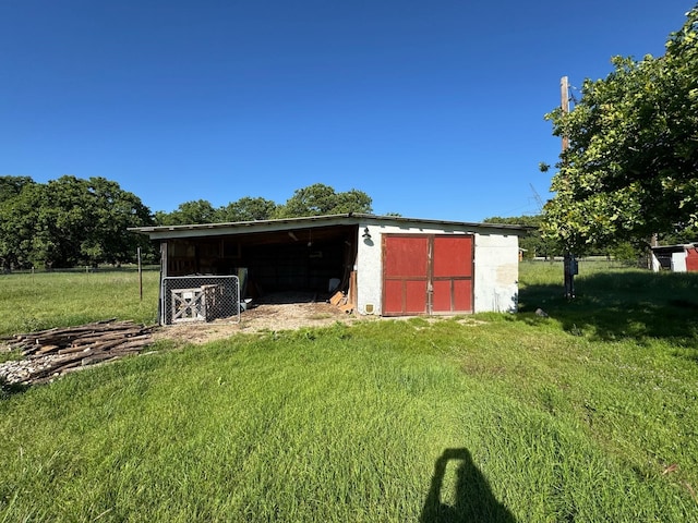 1946 US Highway 380 E, Graham, TX 76450 - view of pole building with a yard