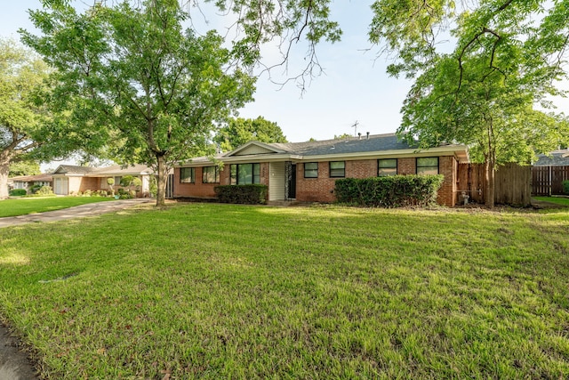 600 Circleview Dr N, Hurst, TX 76054 - ranch-style house featuring driveway and brick siding